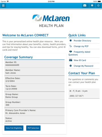 McLaren CONNECT screenshot 2
