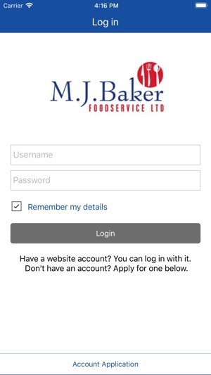 MJ Baker E‐Ordering(圖1)-速報App