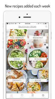 deliciously vegan recipes iphone screenshot 4