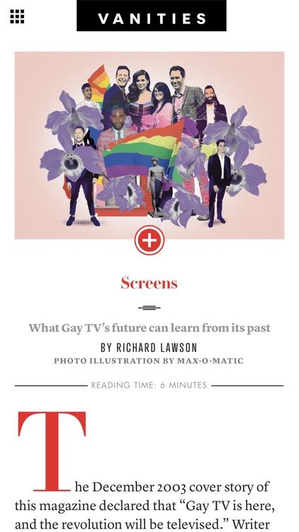 Vanity Fair Digital Edition