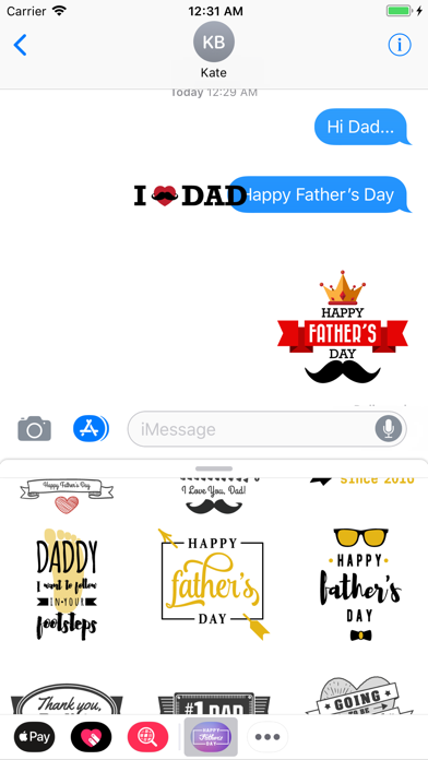 Happy Father's Day Greets Wish screenshot 2