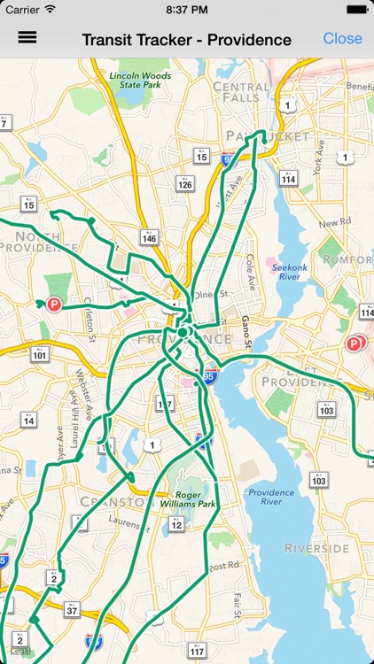 Transit Tracker - Providence