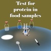 Test for protein in food