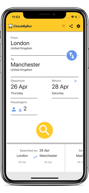 ‎CheckMyBus -Bus Comparison App On The App Store
