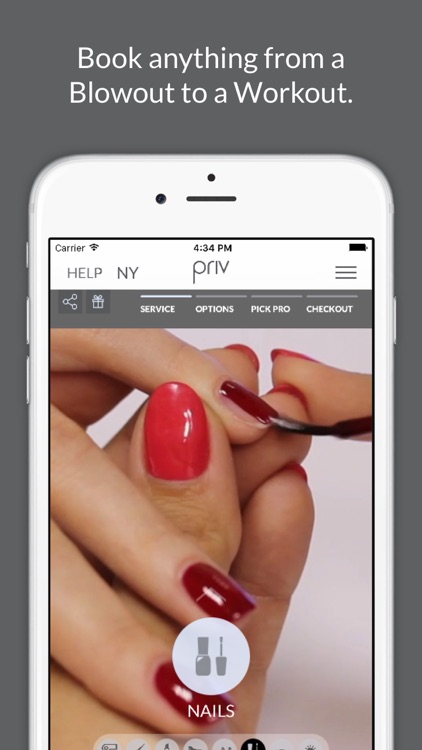 PRIV - Salon delivered to you