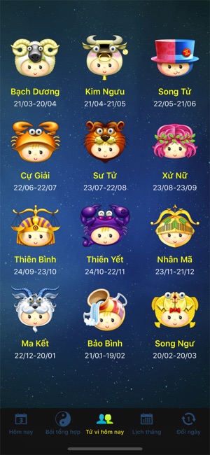 Bói Tổng Hợp - Tử Vi – Lịch(圖6)-速報App