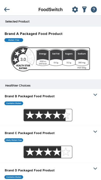 FoodSwitch screenshot 4