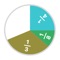 This is an app for elementary school students to study fractions