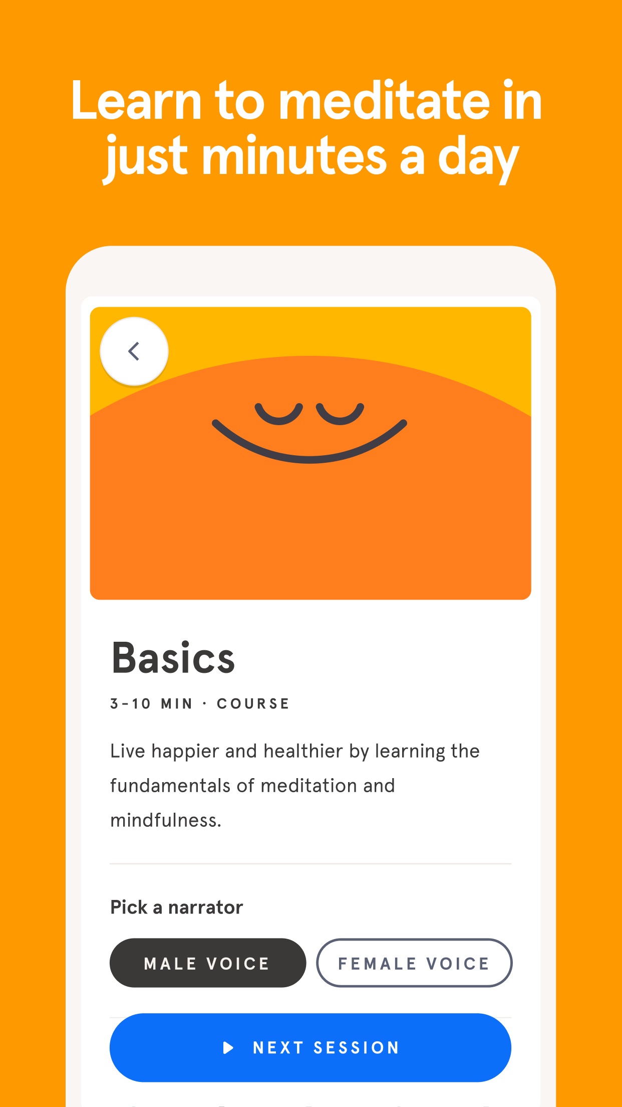 Headspace: Mindful Meditation Screenshot