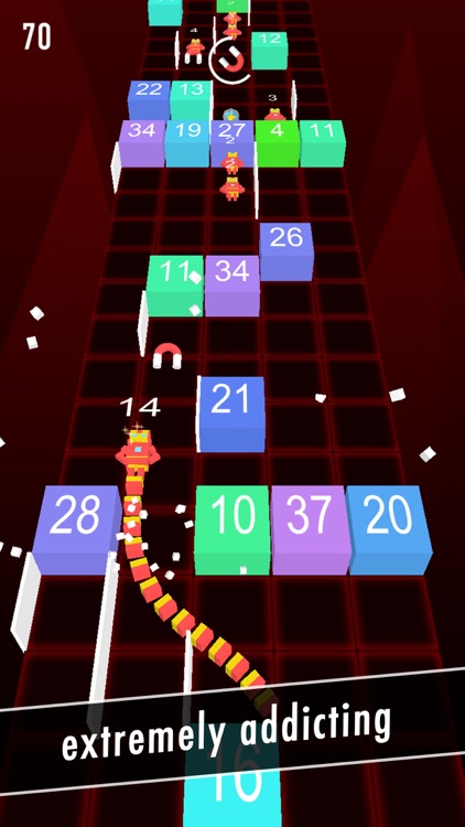 Balls Snake-Hit Up Number Cube screenshot-3