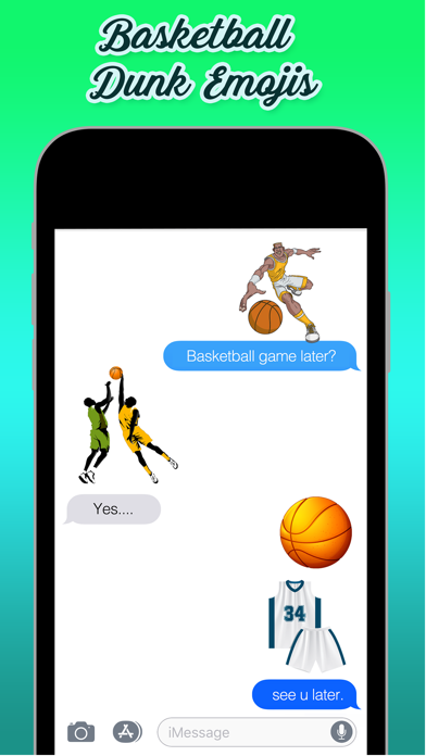 Basketball Dunk Emojis screenshot 3