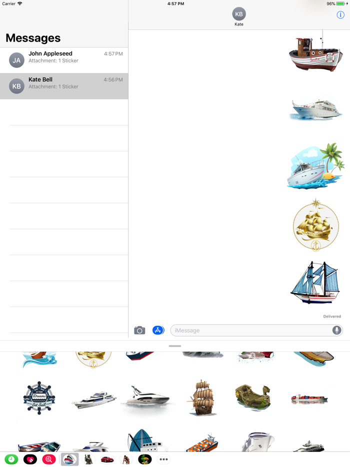Sailboats Bundle Stickers
