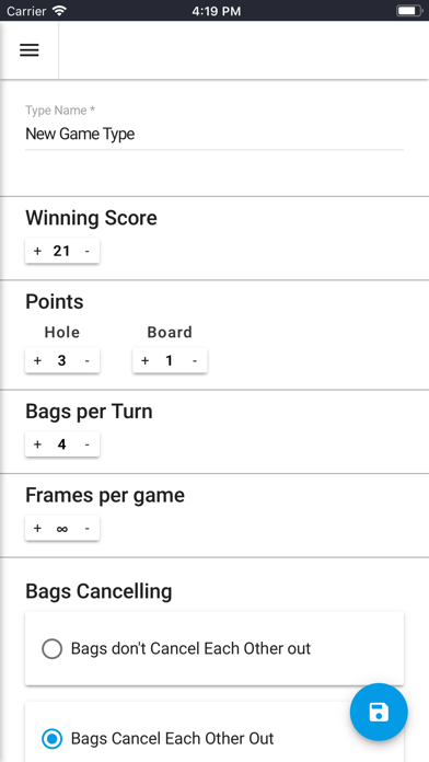 Cornhole Score Tracker screenshot 4