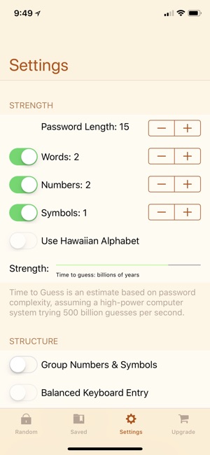 RPG: Random Password Generator(圖2)-速報App