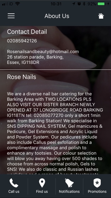 Rose Nails & Beauty ltd screenshot 2