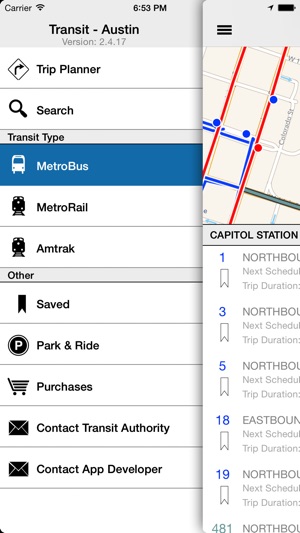 Transit Tracker - Austin(圖2)-速報App