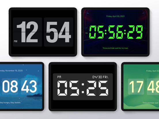 DClock - Digital Flip Clock screenshot 2