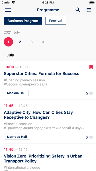 How to cancel & delete Moscow Urban Forum 2019 from iphone & ipad 3