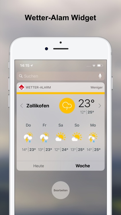 Wetter-Alarm: Wetter & Alarme screenshot-8