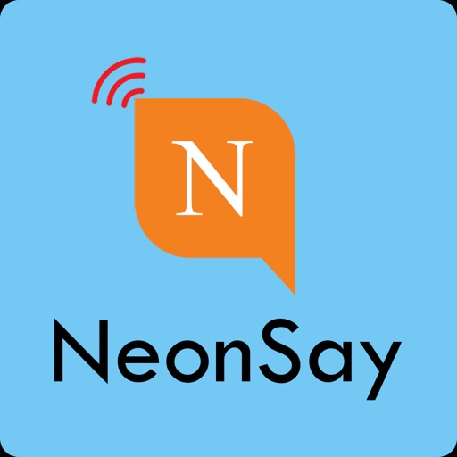 NeonSay: Ask Questions Chat iOS App