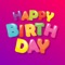 Happy Birthday Fun Wish Emojis