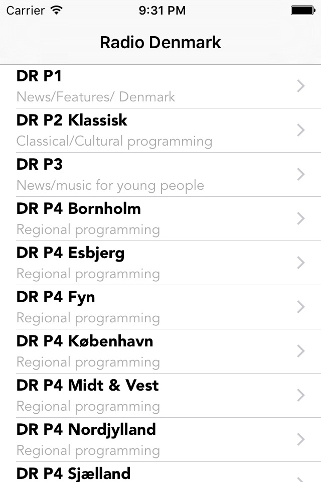 Dansk Radio - Live Denmark screenshot 4