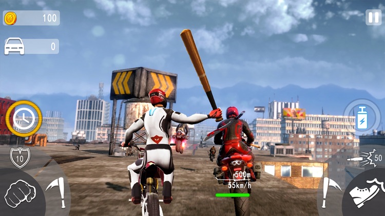 Death Moto: Road Shooting 3D screenshot-4