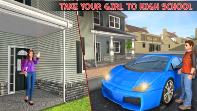 Virtual Neighbor Girl Sim screenshot 4