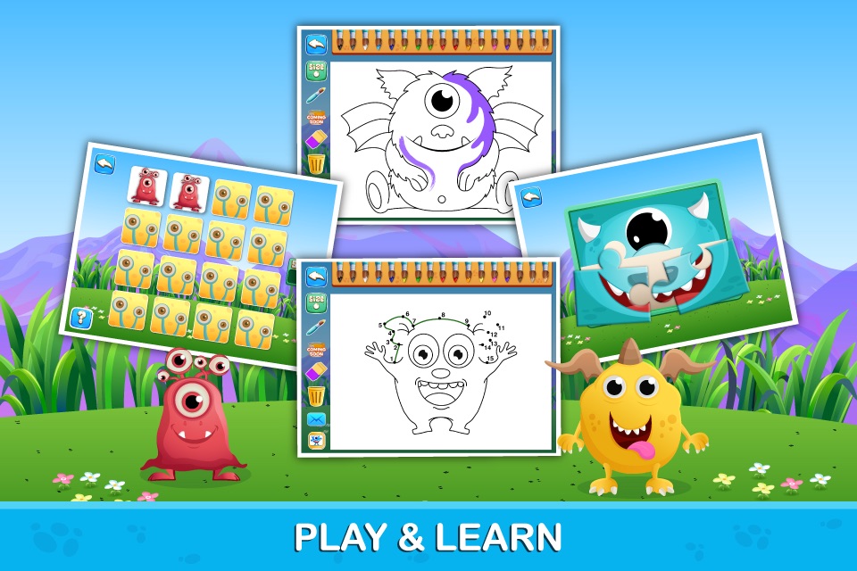 Monsters Games Creative Game screenshot 3