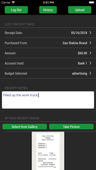 How to cancel & delete Lizzy Receipt from iphone & ipad 1