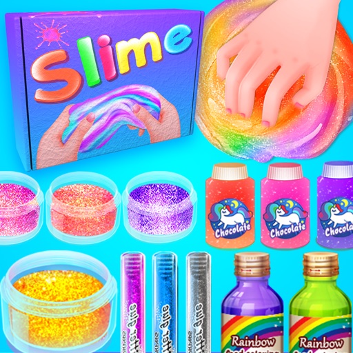 Slime Mixing ASMR Simulator iOS App