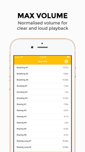 Roar Pro - Lion Sounds(圖2)-速報App