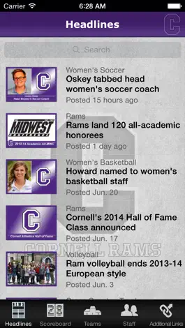 Game screenshot Cornell College Ram Athletics mod apk