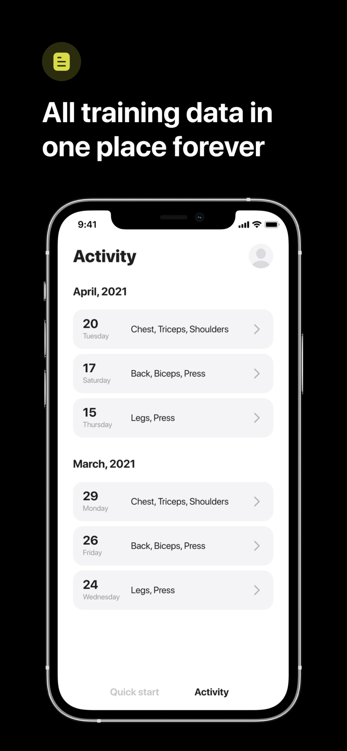 Fitly Workout Tracker