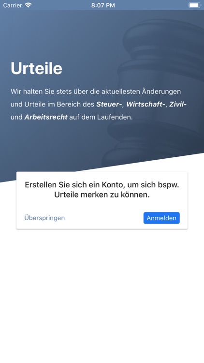 Aktuelle Urteile
