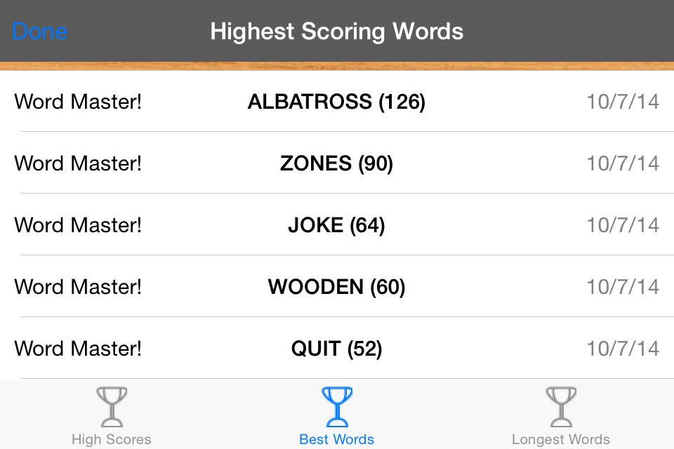 Wordtouch screenshot 4