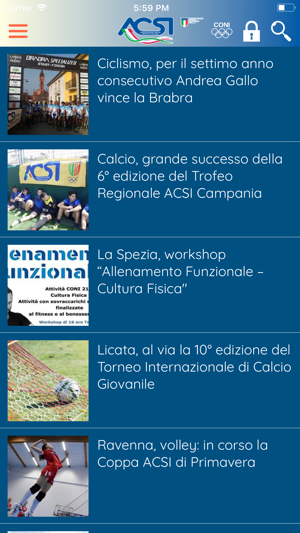 ACSI-Ente Promozione Sportiva(圖3)-速報App