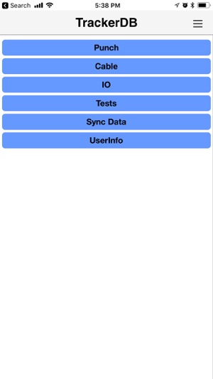 TrackerDB Mobile