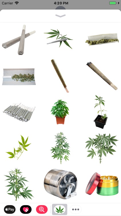 420 Friendly Stickers
