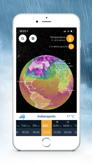 Ventusky: 3D Weather Maps Screenshot