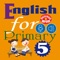 Quyển sách “English for Primary 5 - Tiếng Anh Tiểu học 5” gồm 58 trang được biên soạn theo tiêu chí “Vừa học vừa chơi” trong tương lai chúng tôi sẽ tích hợp âm thanh vào sách phù hợp với minh họa (Có nghĩa là khi minh họa cho con mèo, các em chạm tay vào con mèo, sẽ phát ra âm thanh tiếng kêu của con mèo là “meo, meo”,…)