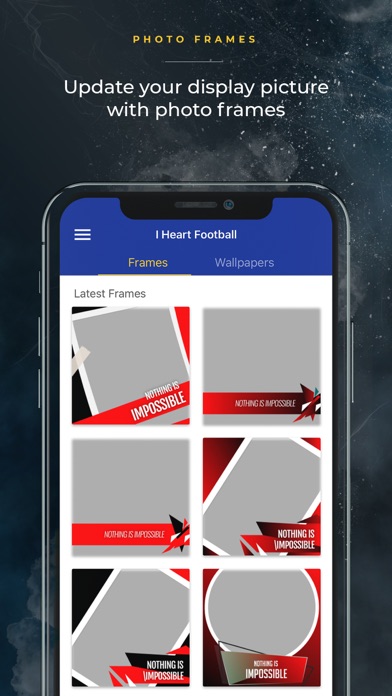 I Heart Football - Wallpapers screenshot 2