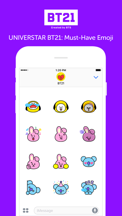 BT21: Must-Have Emoji screenshot 2