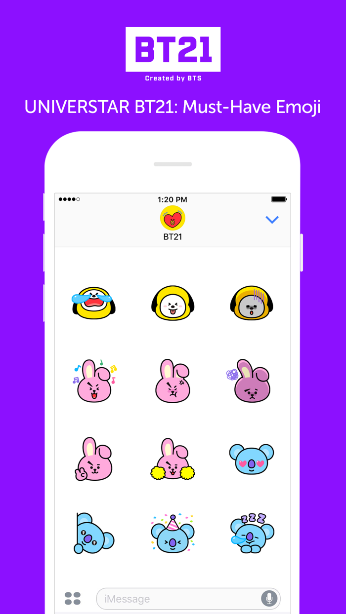 BT21 Must-Have Emoji