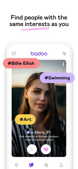 Badoo app screenshot