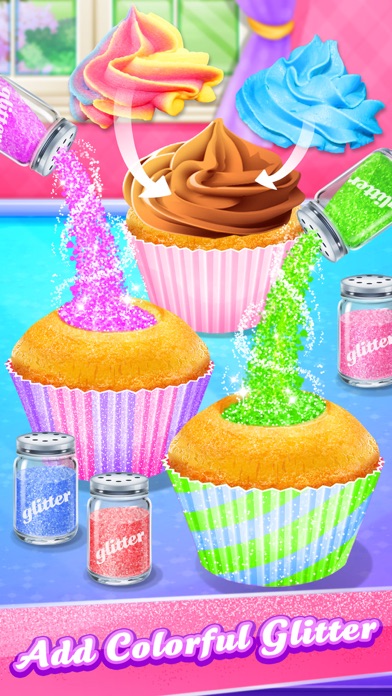 How to cancel & delete Glitter Cupcake Desserts from iphone & ipad 2