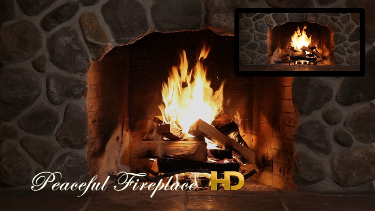 Peaceful Fireplace HD