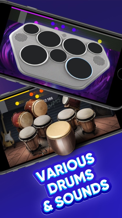WeDrum: Drum Games, Real Drums