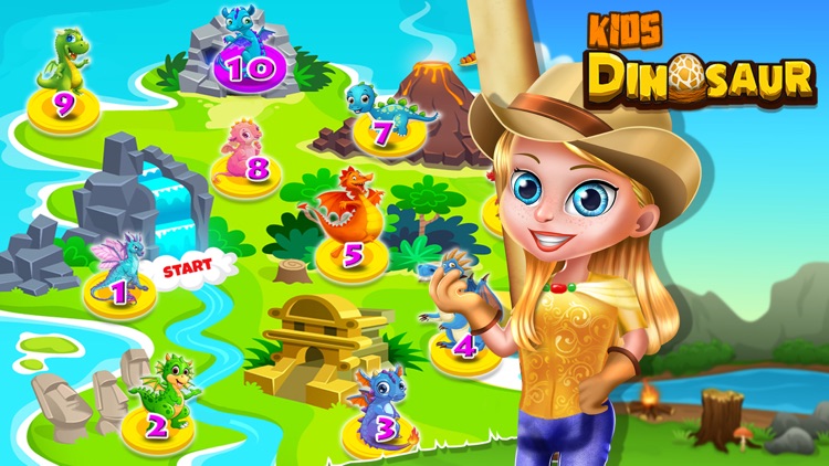 Kids Dinosaur toddler Games screenshot-3