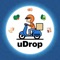 uDrop - The Easy way to get food and Groceries you love delivered in 10 minutes